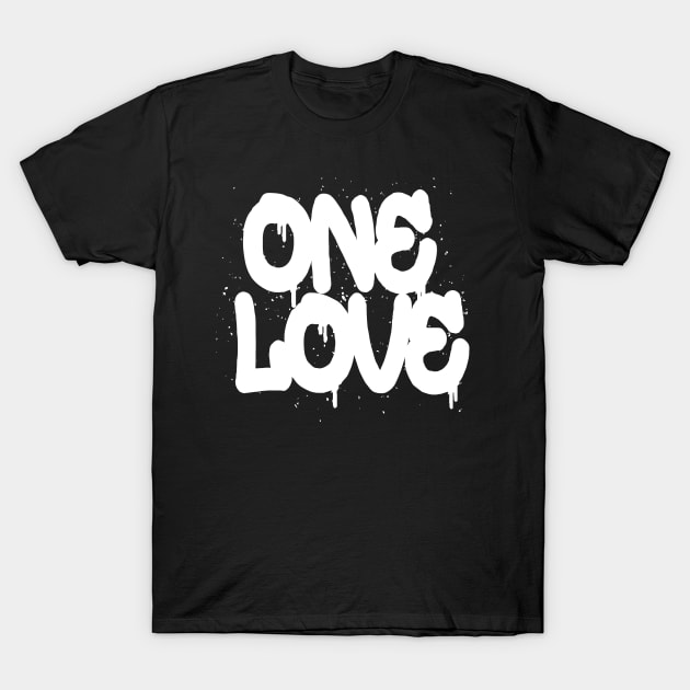 One Love T-Shirt by NineBlack